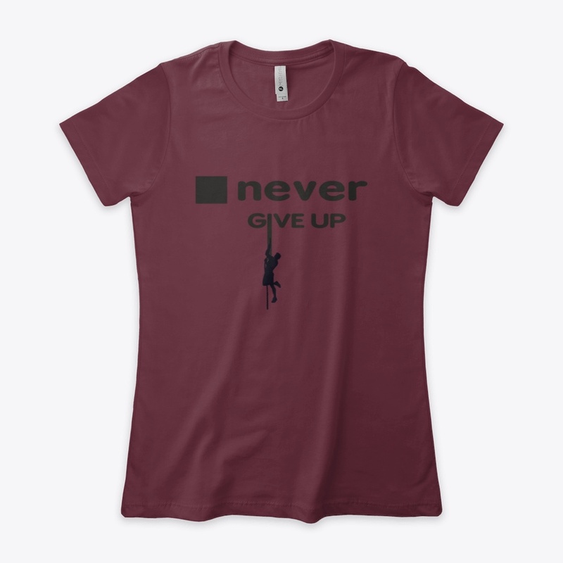 Never give up by  Adwa 