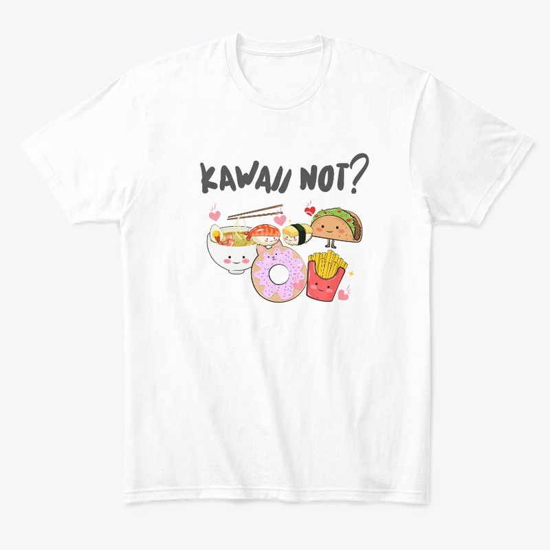 Kawaii Not? Tiny Food Novelty T-shirt
