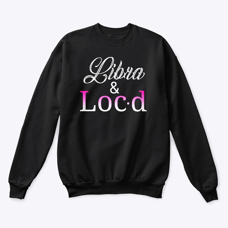 Libra & loc'd zodiac tee shirt