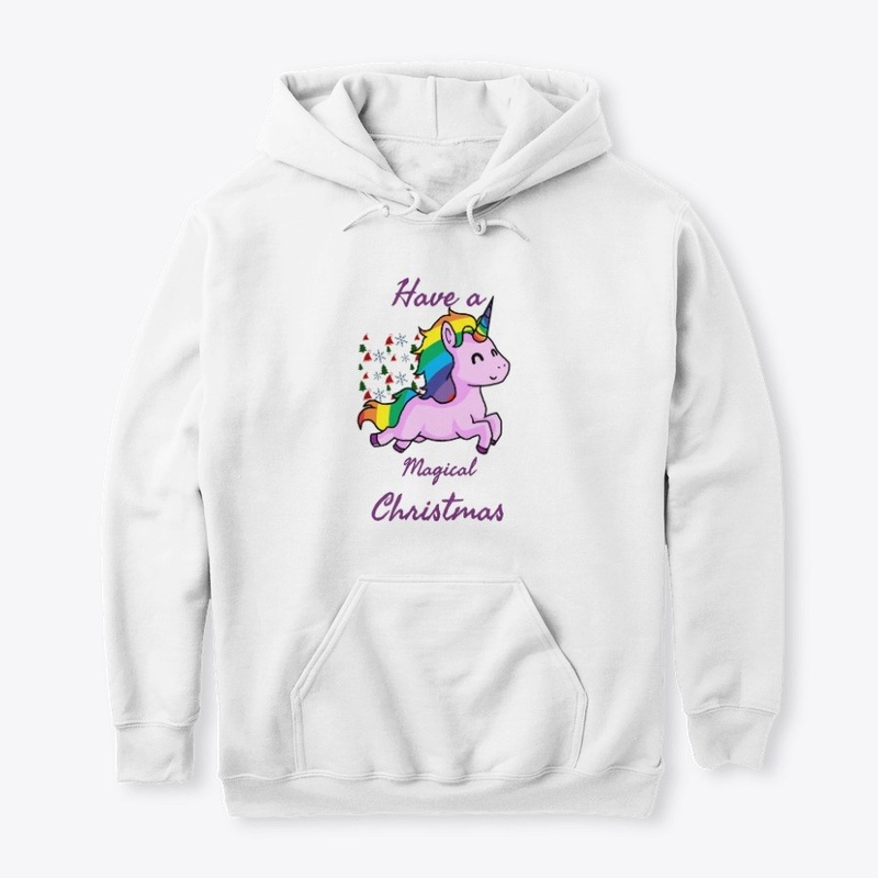 Unicorn Rainbow Magical Christmas
