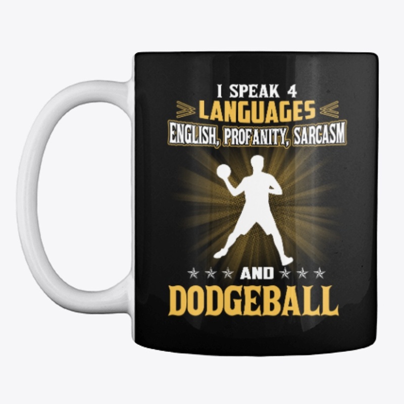 I Speak English Profanity Dodgeball 