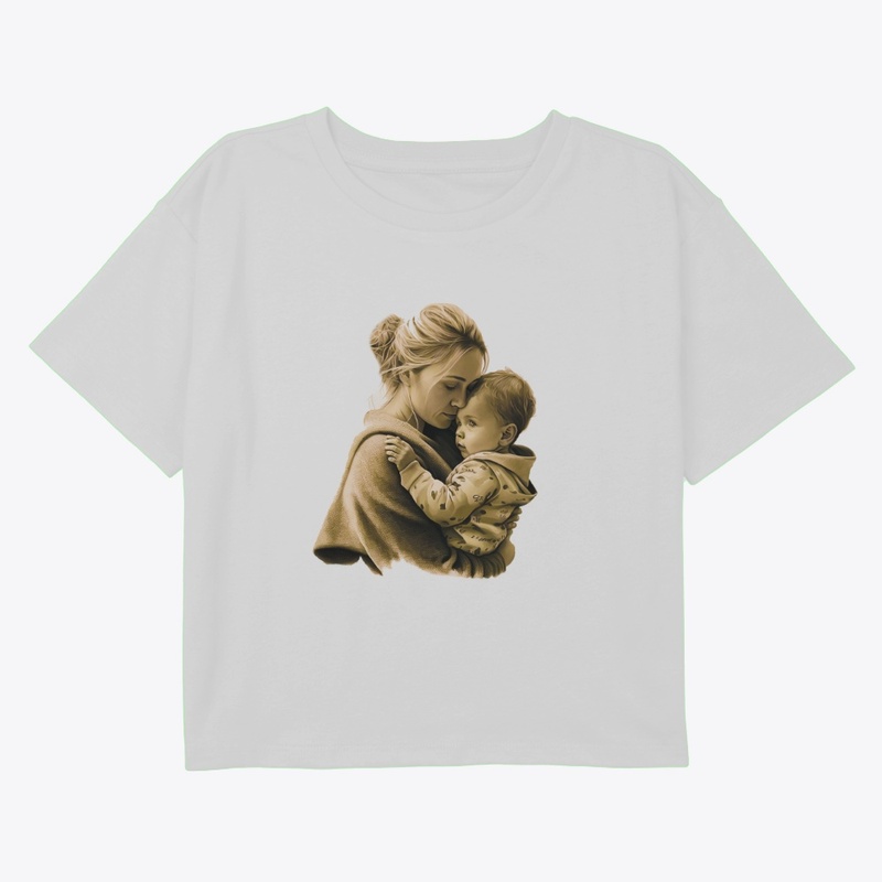 Motherand child love design 