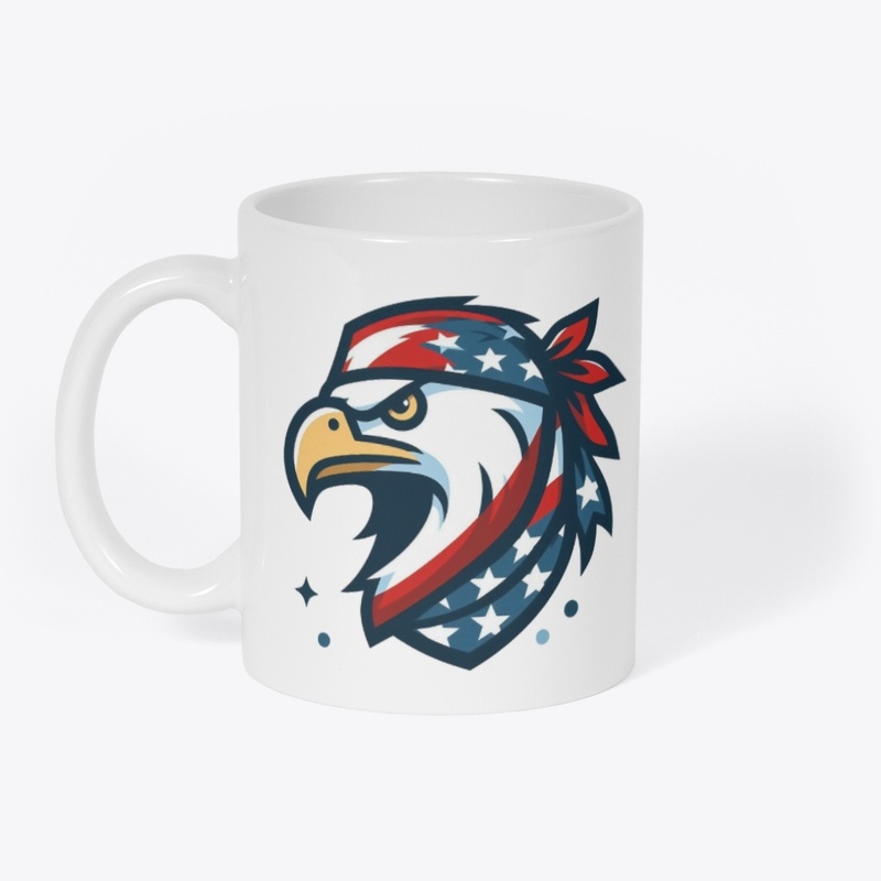 2025 Eagle Bandana July 4th Tee