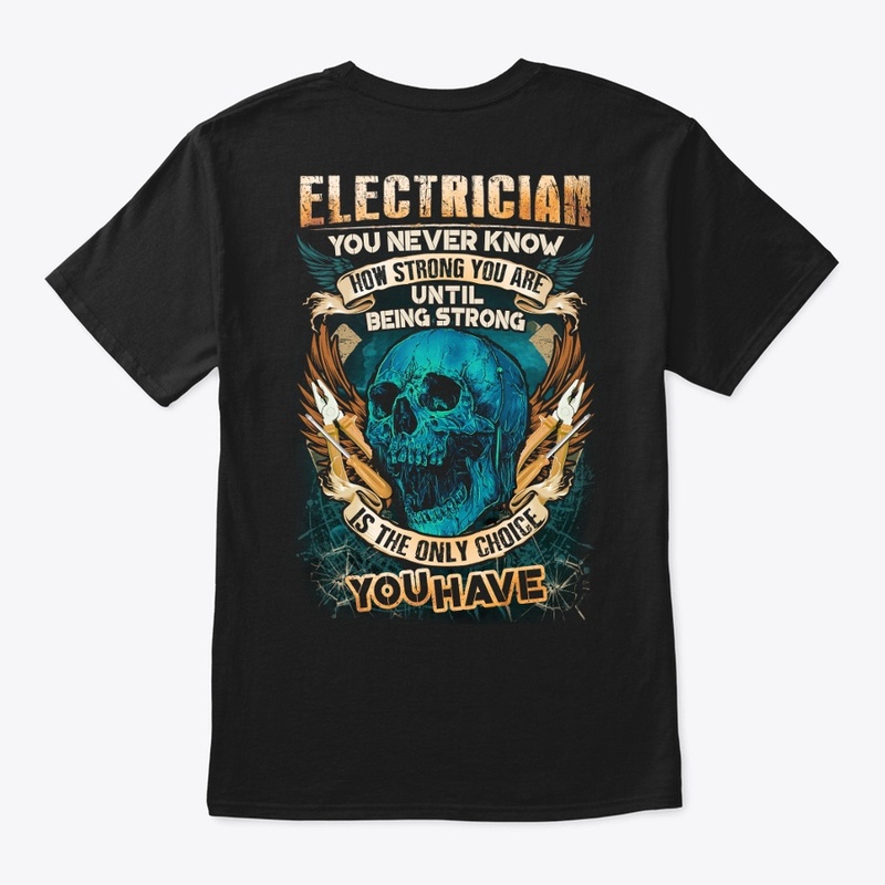 Electrician Being Strong Hoodie