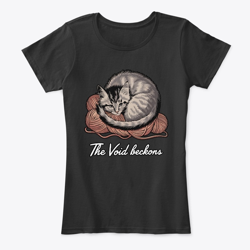  The Void Beckons Cute Cat Dark Humor