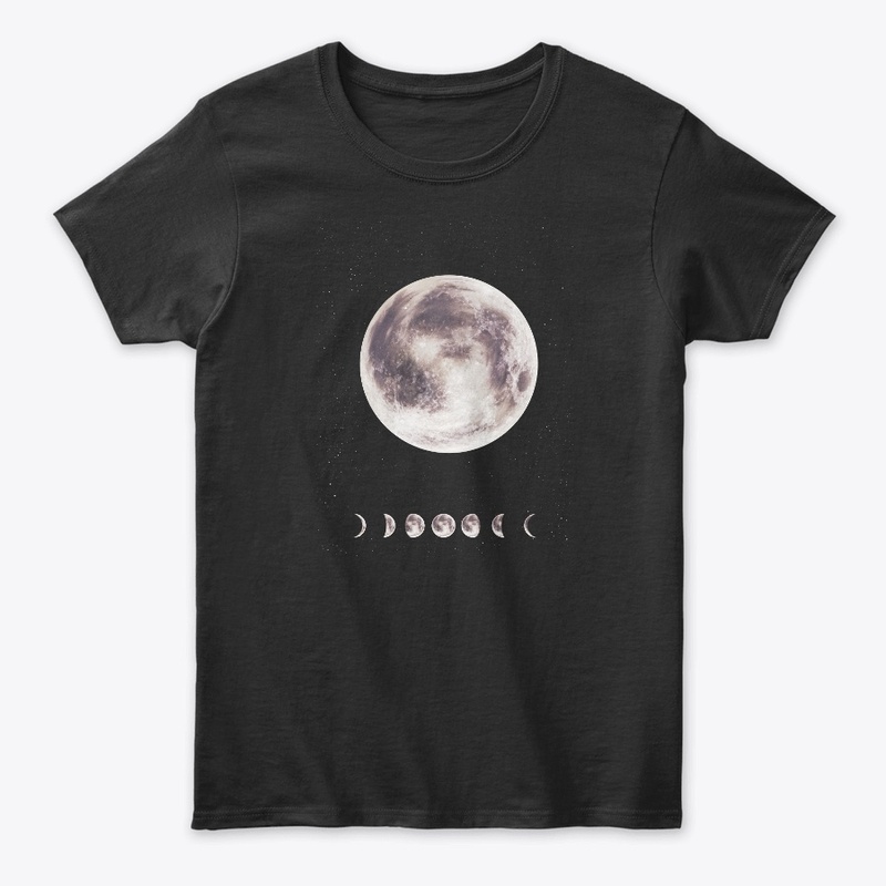 The Moon Phases Space Lunar Design
