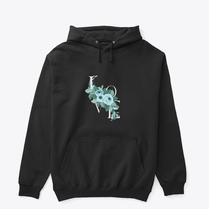 Floral hoodies, sweatshirts and t-shirts
