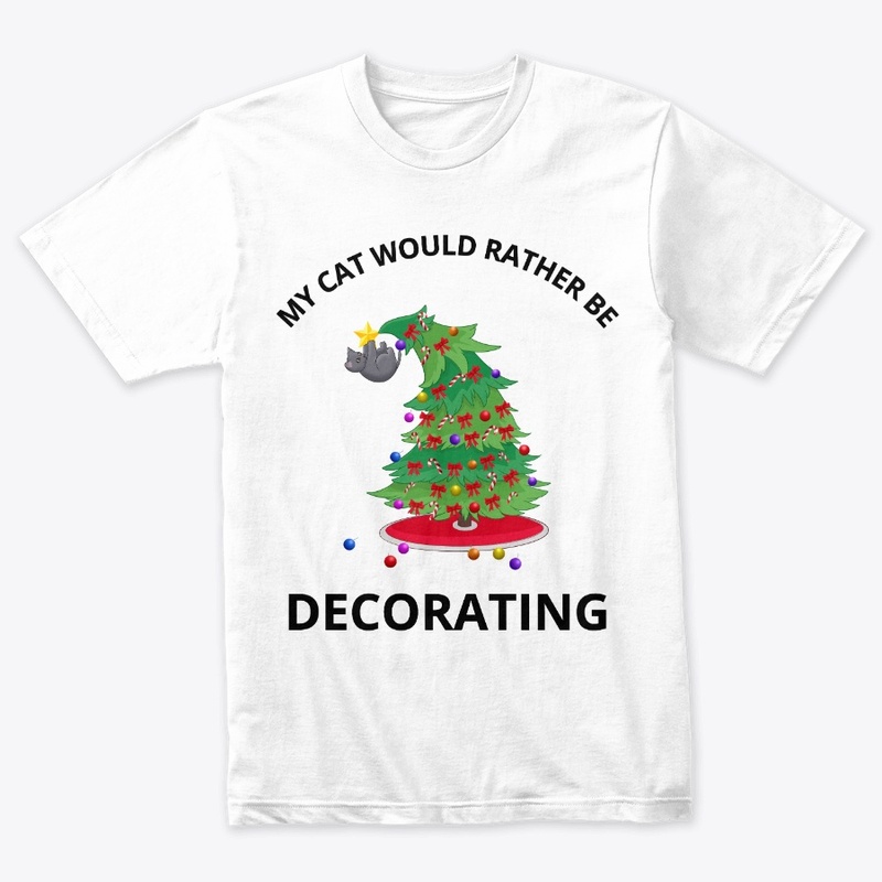 My Cat Would Rather Be Decorating