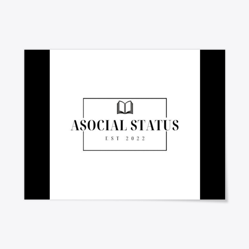 Asocial Status Poster