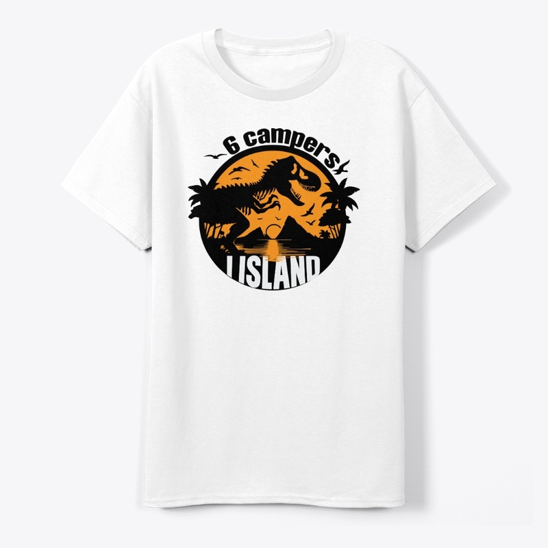 6 campers I Island