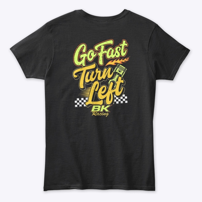 BK Racing Go Fast Turn Left Design 
