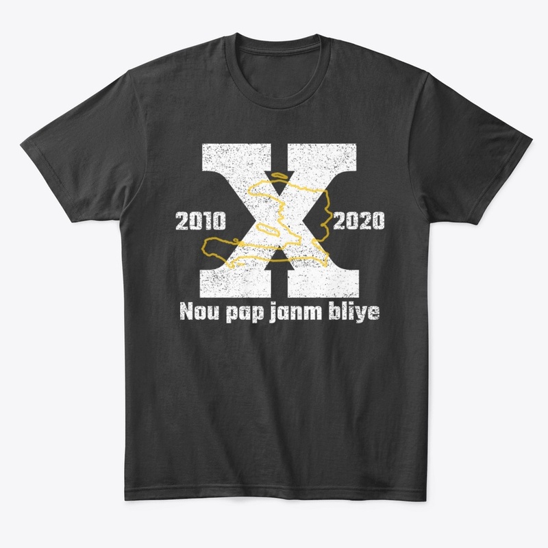 Nou pap janm bliye (White)