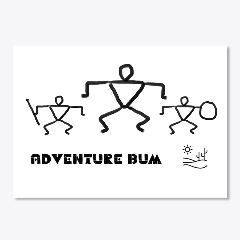 Petroglyph Style Stickers