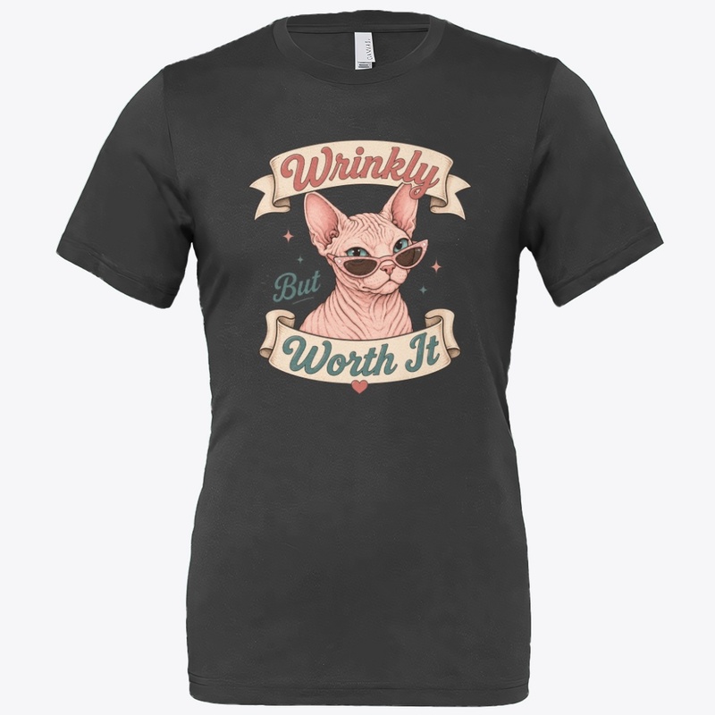 Wrinkly But Worth It Sphynx Cat