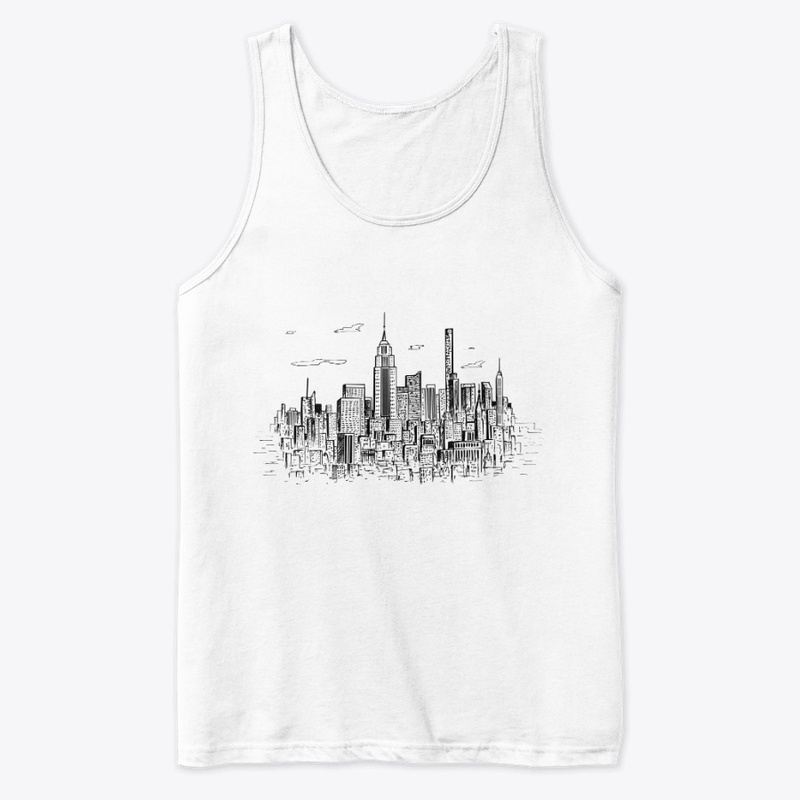 NYC Skyline Tank Top