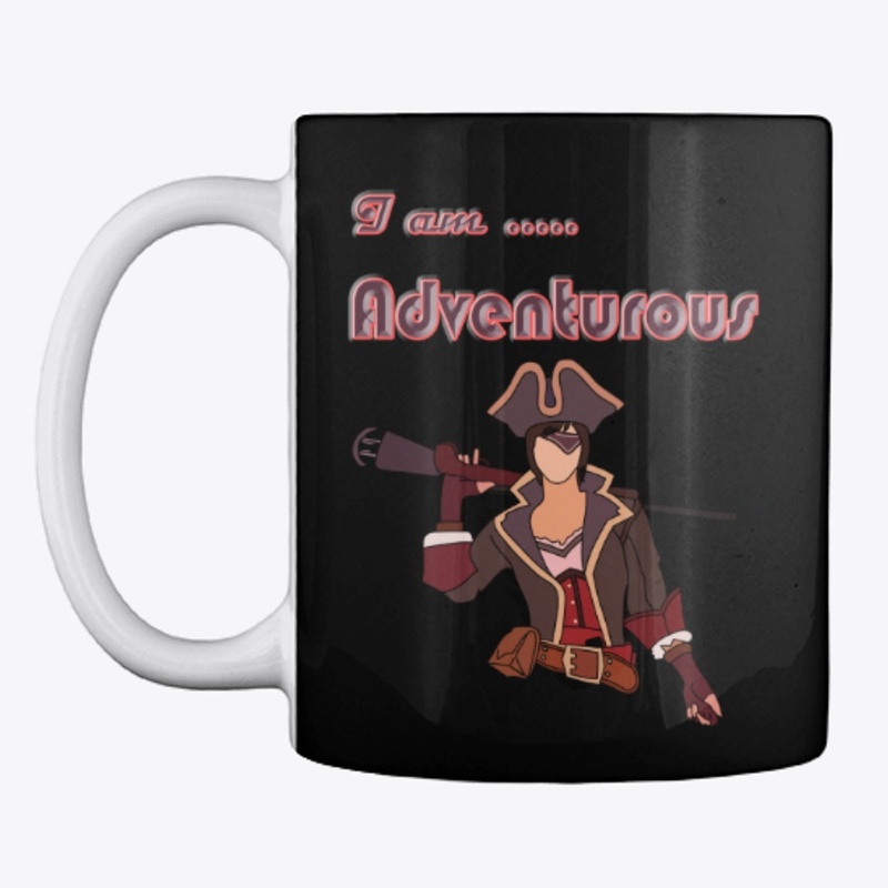 I am adventurous- Lady with gun