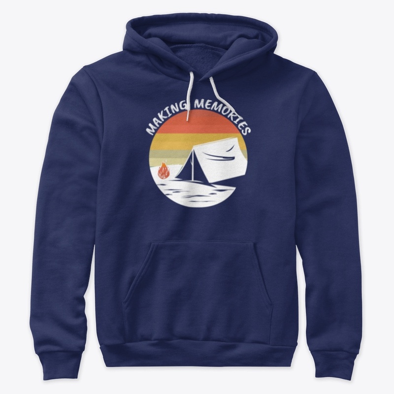 Vintage Camping Hoodie - Making Memories