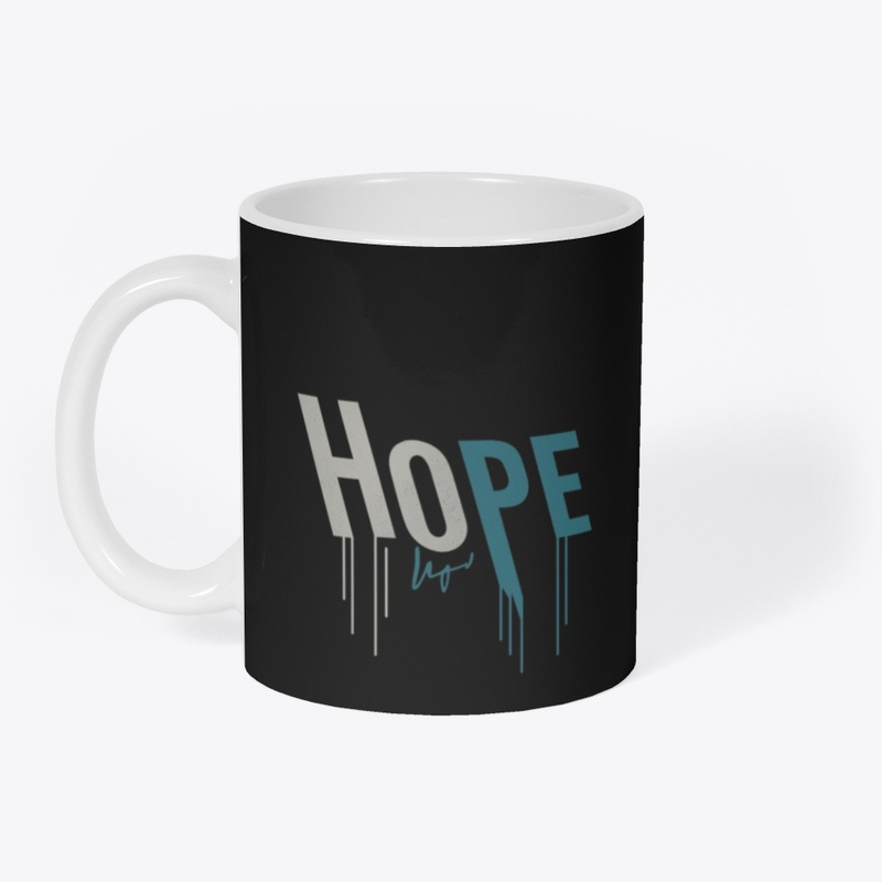 Vintage Style Hope T-Shirt Text Design