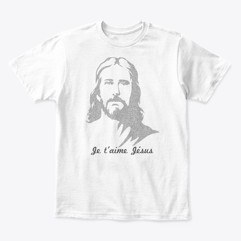 I love Jesus in french  Jésus shirt