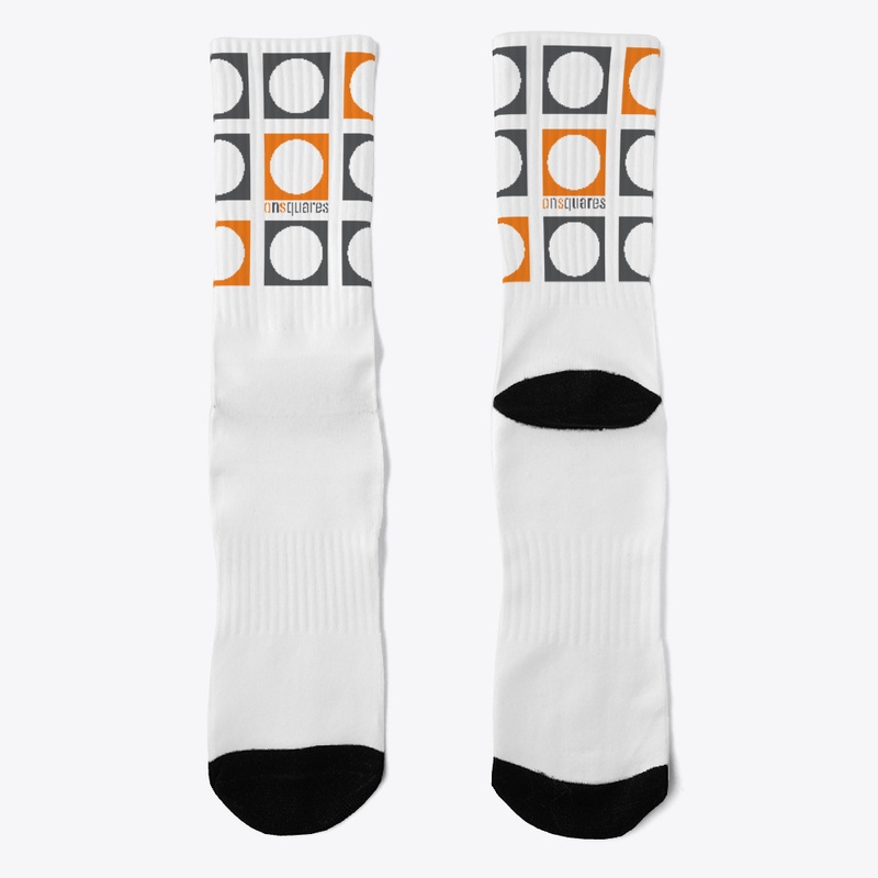 onsquares orange grey