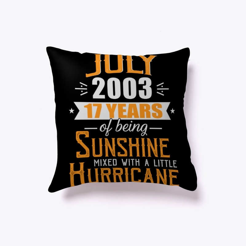 July 2003, 17 Years Anniversary Gift