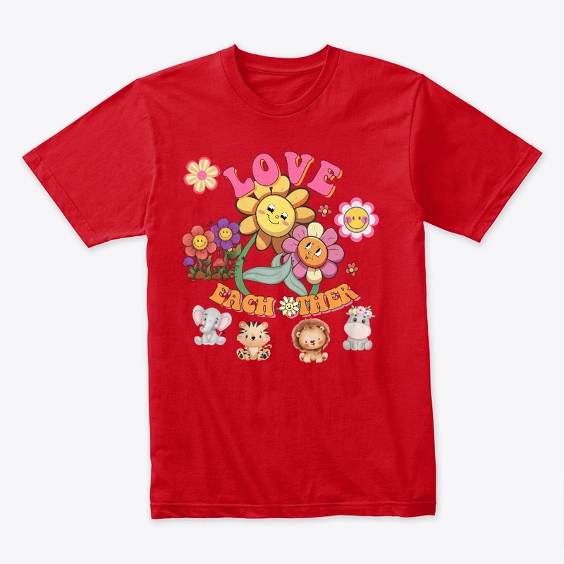 Love each other, Premium T-Shirt