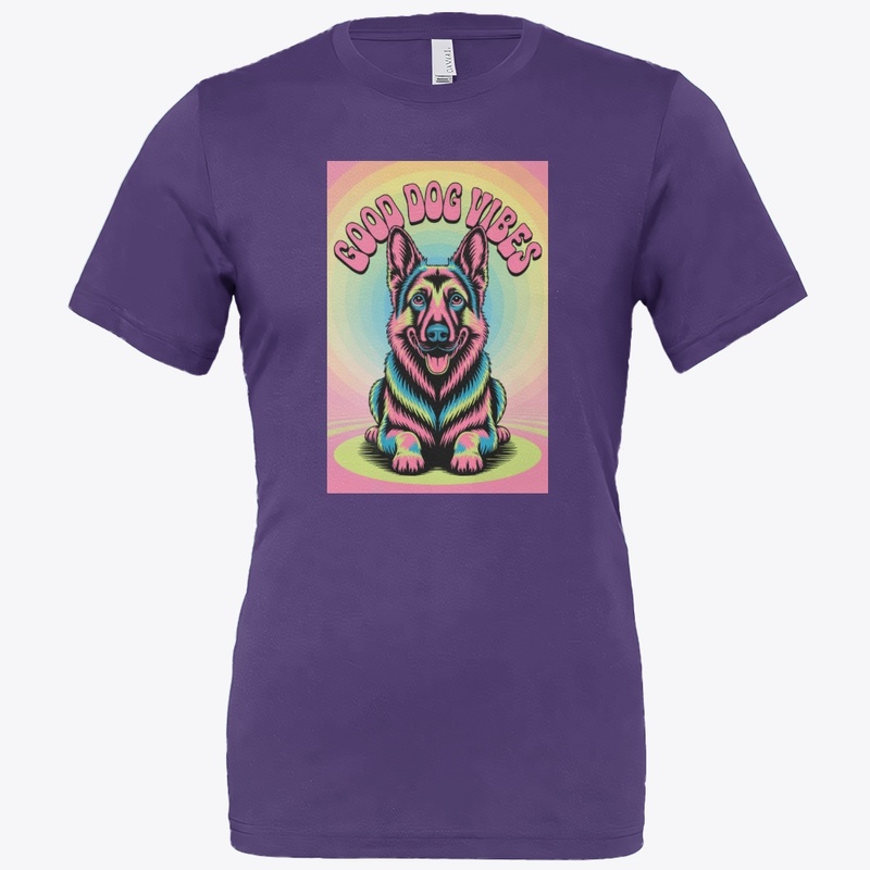  Psychedelic 60s Pup T-Shirt