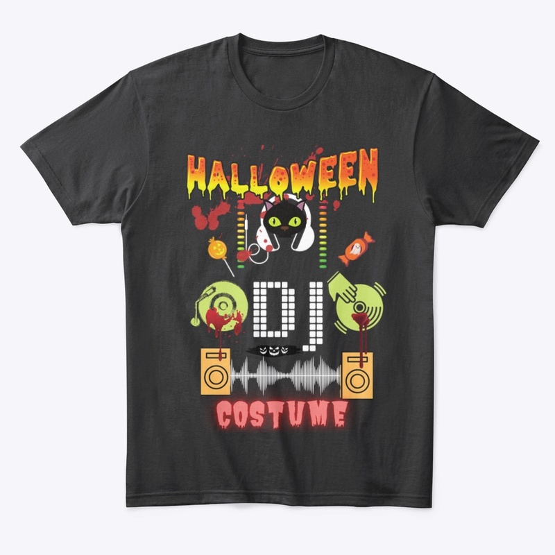 Halloween DJ Costume Tee