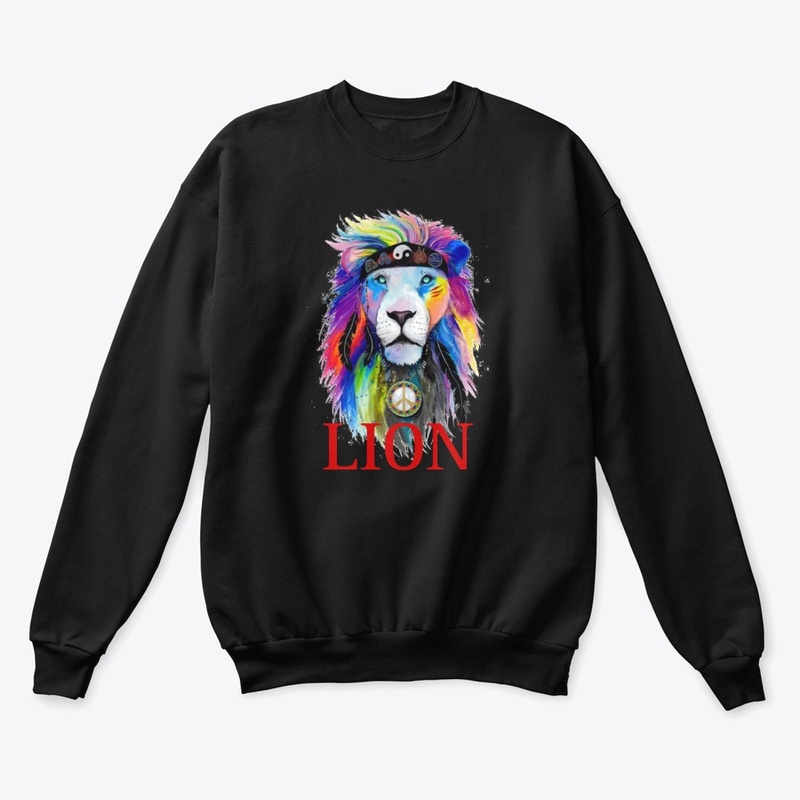Tiger logo design crewneck sweatshirt 