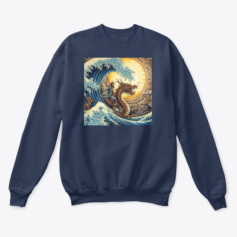 Foreign Life Holy Man on Dragon