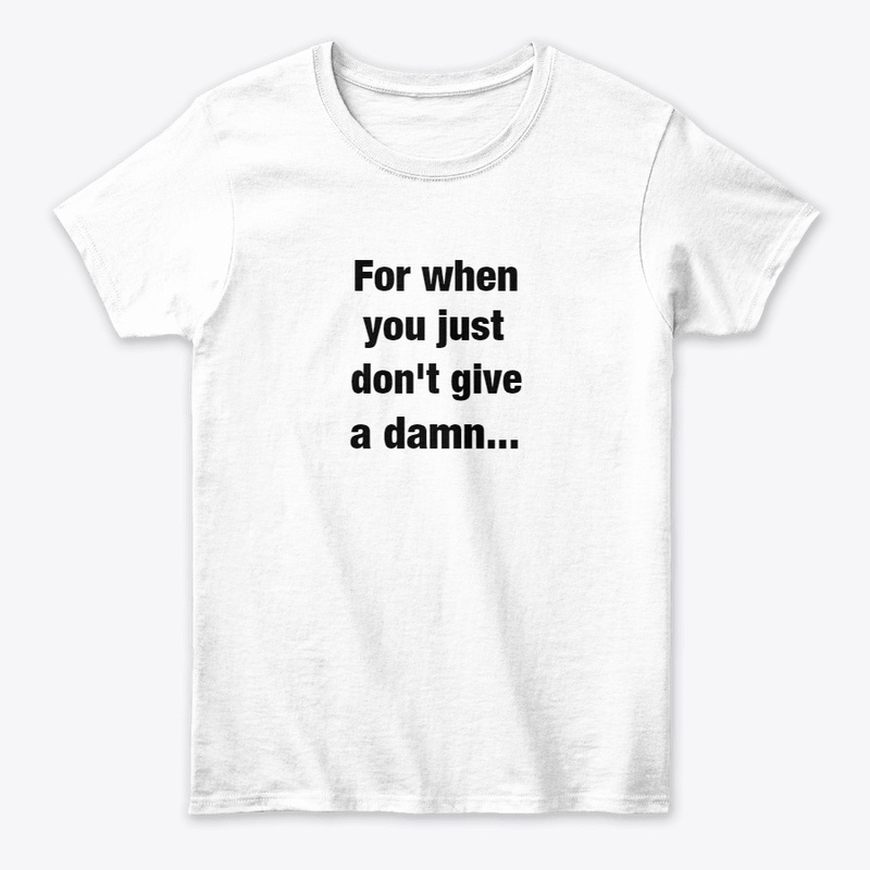 Don't give a damn