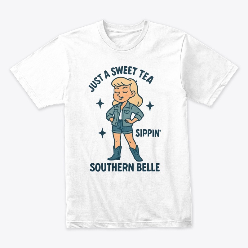 Sweet Tea Southern Belle Tee