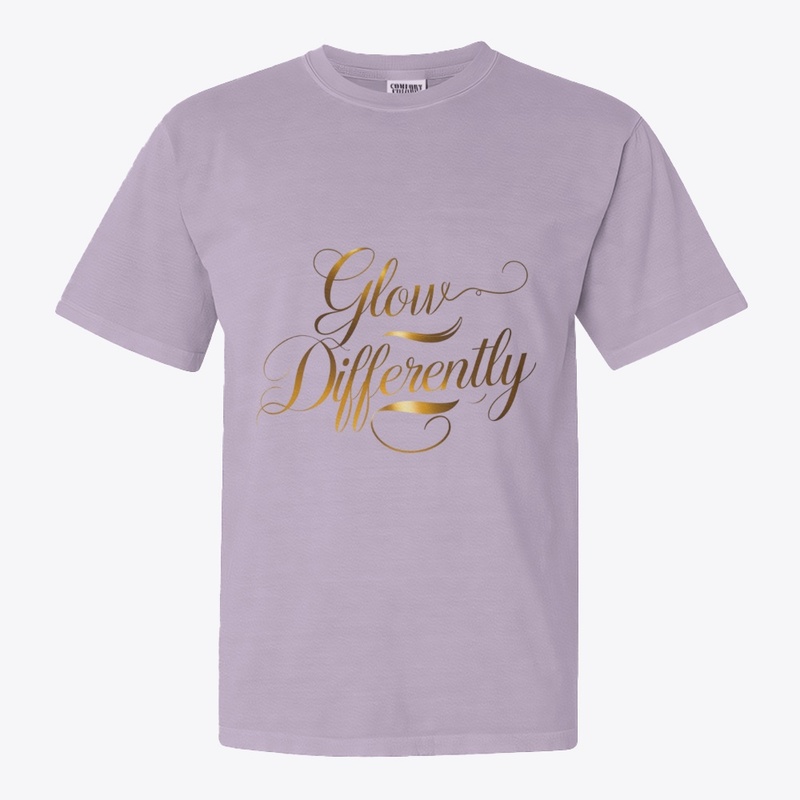 Glow Differently - Elegant Gold  Design
