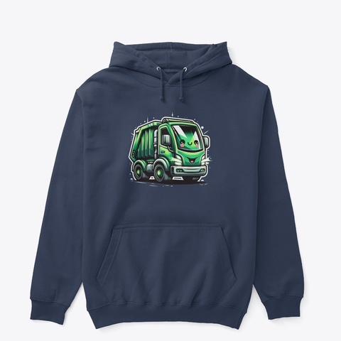 Truck   Lorry Trucks Colorful Lorry Navy Camiseta Front