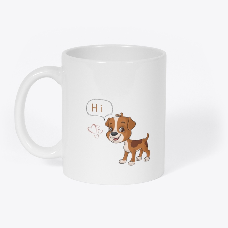 Hi dog design 