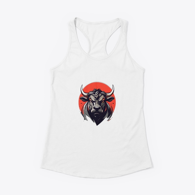 Angry bull printed products