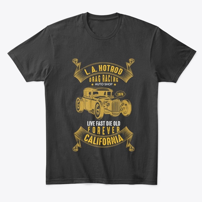 HOTROD Car T-Shirt Design