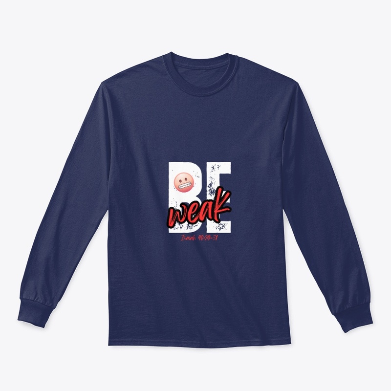 Be Weak (Red-Wht-Blk over Blk/Navy)