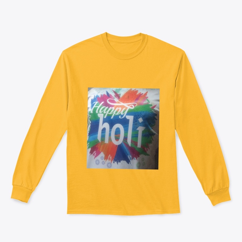 Holi designing tshirt 
