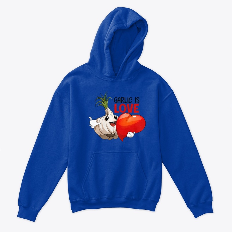 Kids Garlic Is Love (Black Lettering)