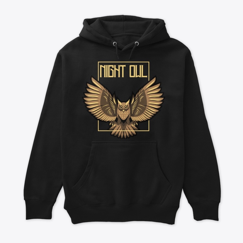 Simple Night owl hoodie