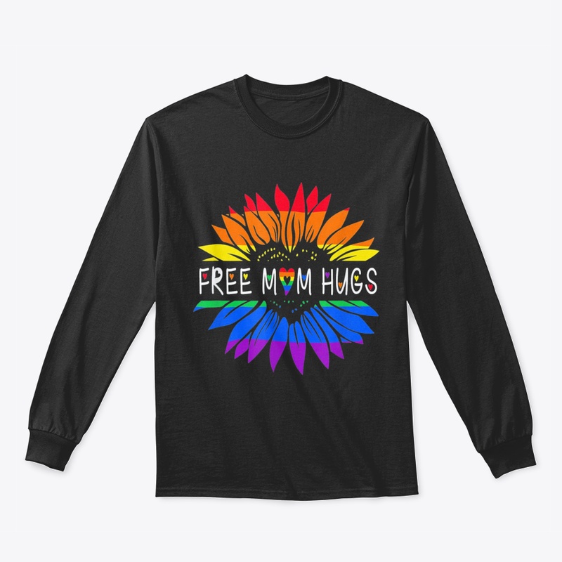 Free Mom Hugs Daisy Rainbow