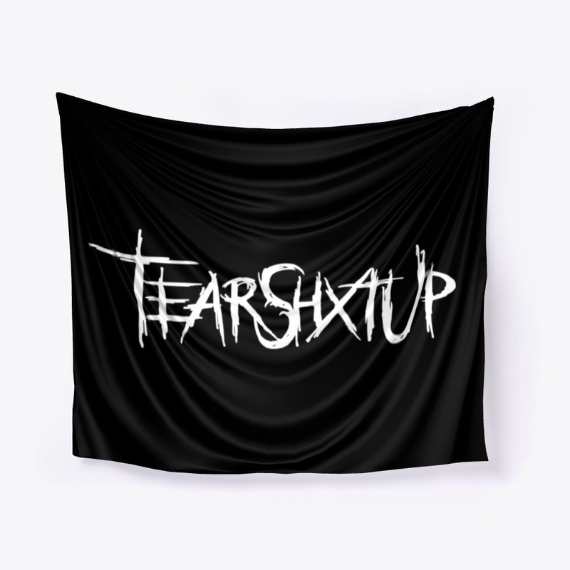 TearShxtUp Logo Tapestry