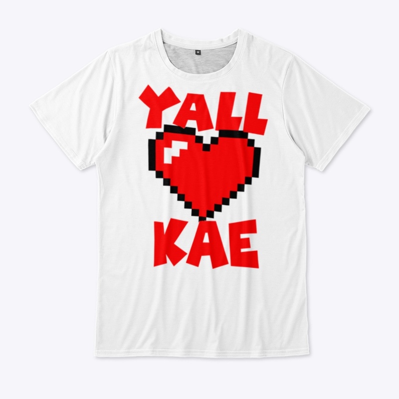 YALLLOVEKAE MERCH - WHITE