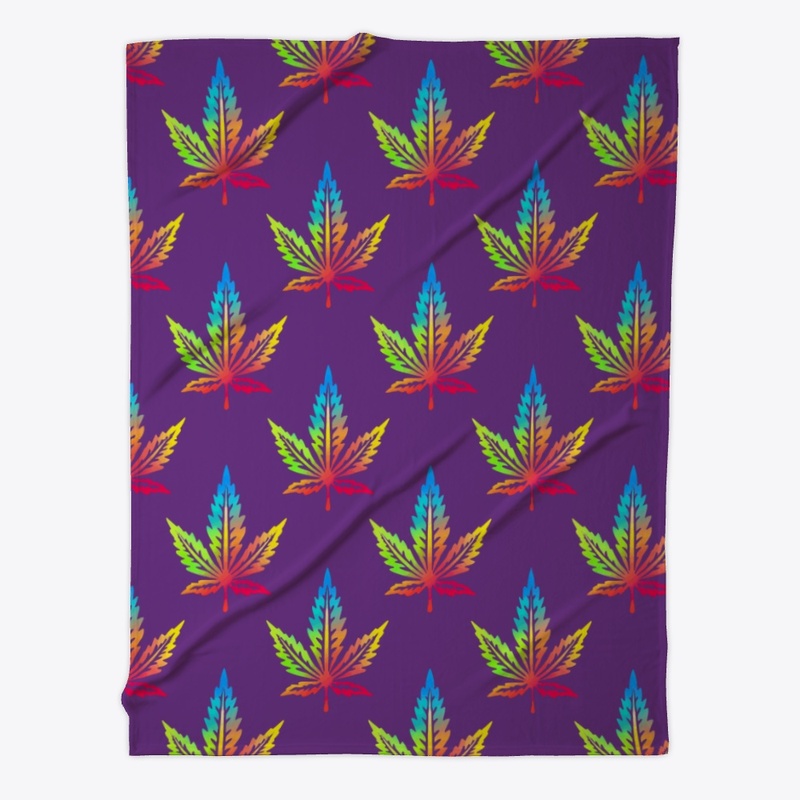 Rainbow Canna Leaf 