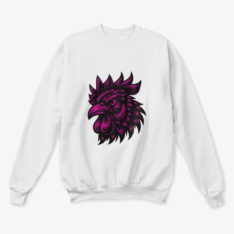 Wild Angry Chicken Design