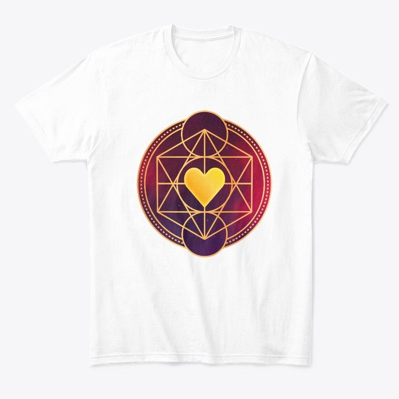 Sacred Geometry, Metatron Cube, Heart