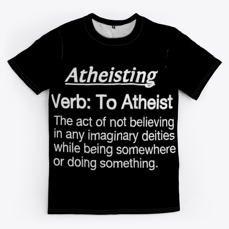 Atheisting Definition - Blk w/wht letter