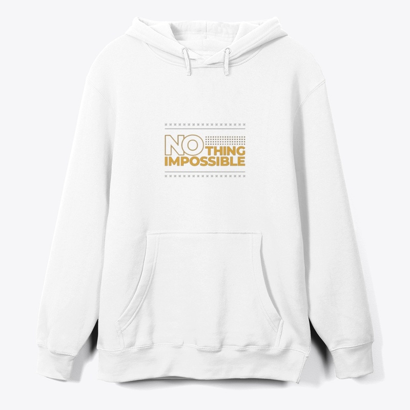 No Thing Impossible Motivational tee