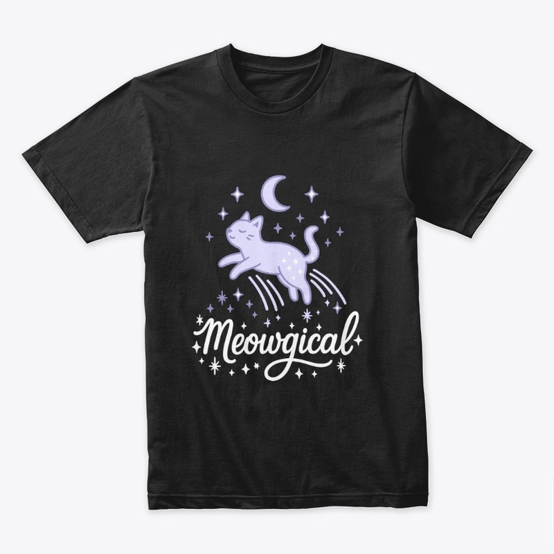 Meowgical Cat Lover T-shirt